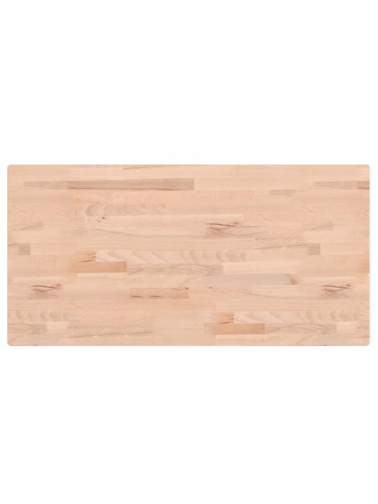 Koupelnová deska 80x40x1,5 cm masivní bukové dřevo