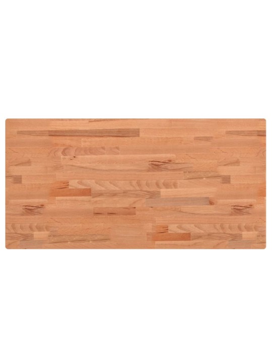 Koupelnová deska 80x40x1,5 cm masivní bukové dřevo