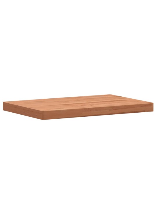 Koupelnová deska 80 x 40 x 4 cm masivní bukové dřevo