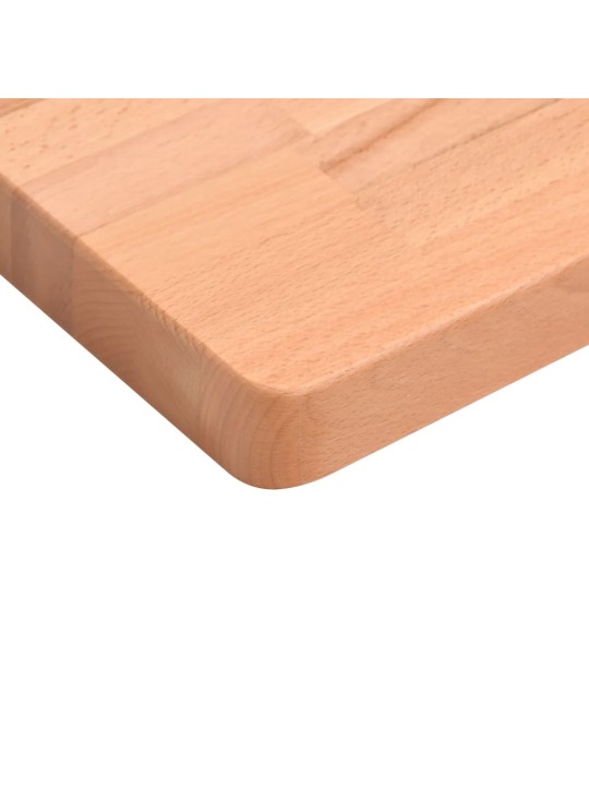 Nástěnná police 40 x 20 x 2,5 cm masivní bukové dřevo