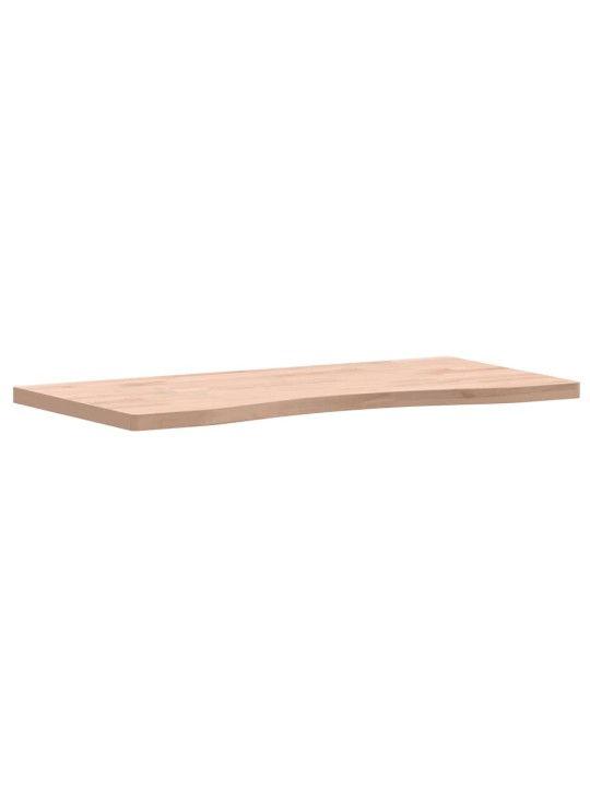 Deska psacího stolu 80 x (36–40) x 2,5 cm masivní bukové dřevo