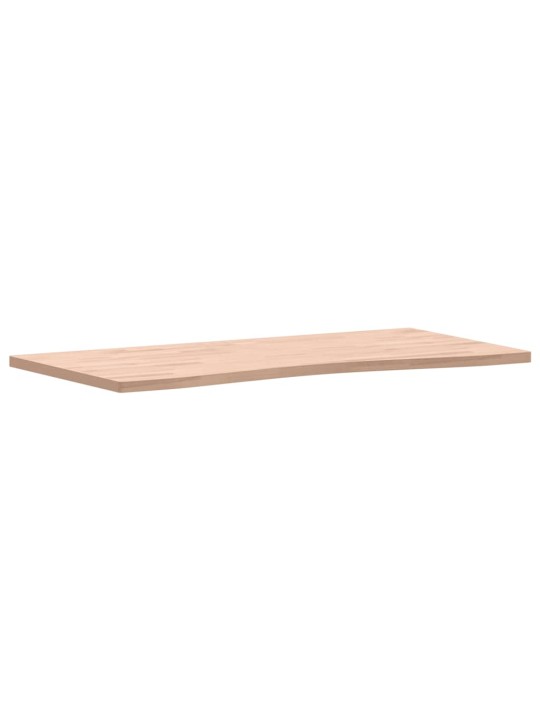 Deska psacího stolu 110 x (50–55) x 2,5 cm masivní bukové dřevo
