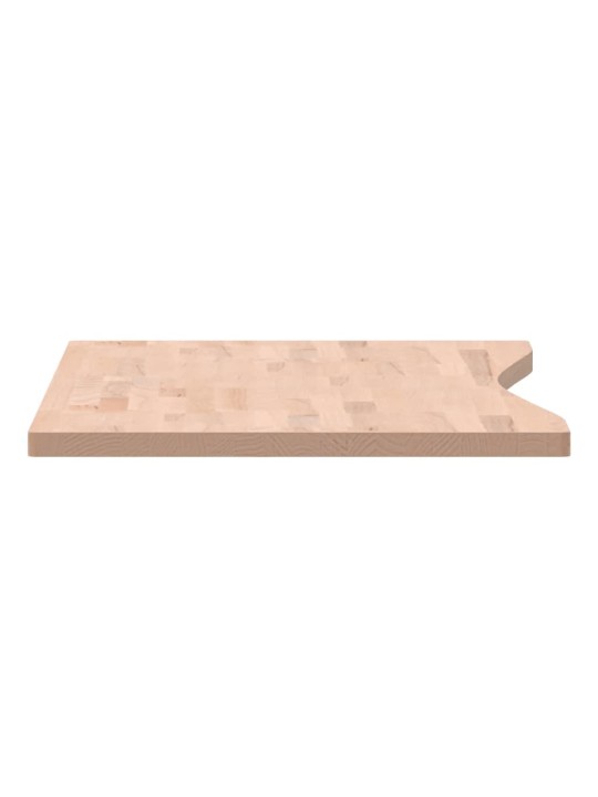 Deska psacího stolu 110 x (50–55) x 2,5 cm masivní bukové dřevo