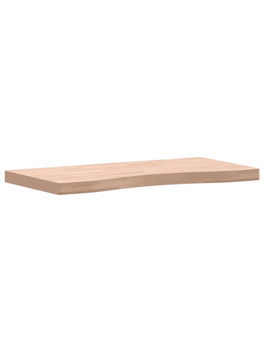Deska psacího stolu 80 x (36–40) x 4 cm masivní bukové dřevo