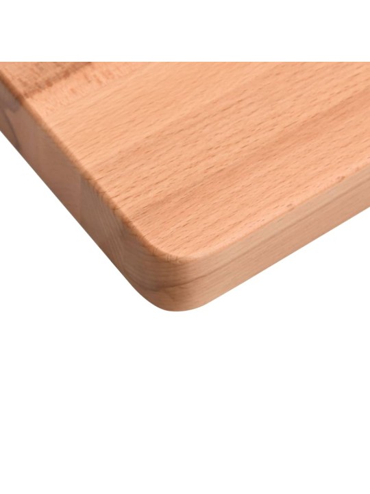 Deska psacího stolu 100 x (55–60) x 2,5 cm masivní bukové dřevo