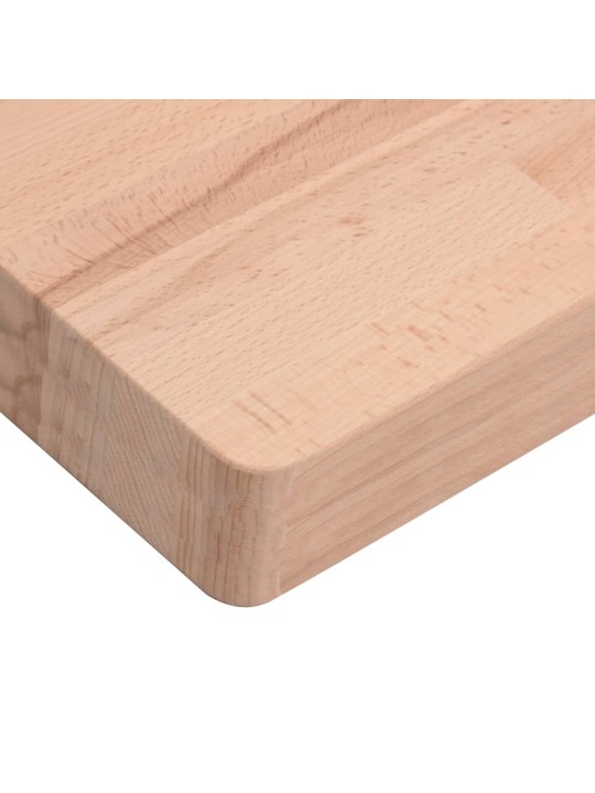 Deska psacího stolu 80 x 40 x 4 cm masivní bukové dřevo