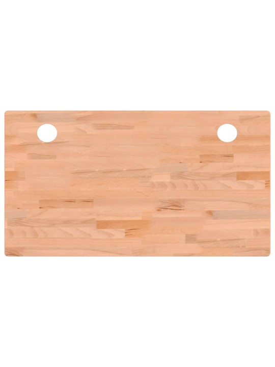 Deska psacího stolu 110 x 60 x 1,5 cm masivní bukové dřevo