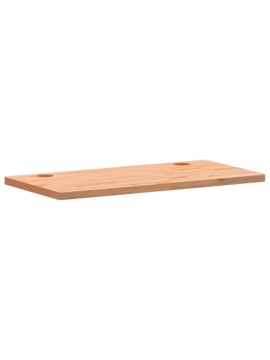 Deska psacího stolu 80 x 40 x 2,5 cm masivní bukové dřevo