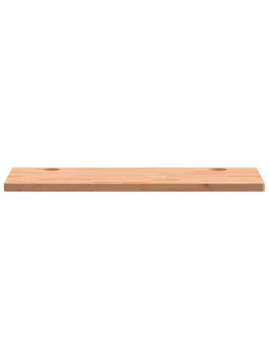 Deska psacího stolu 80 x 40 x 2,5 cm masivní bukové dřevo