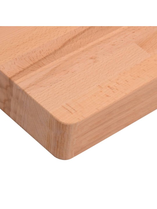 Deska psacího stolu 100 x 60 x 4 cm masivní bukové dřevo