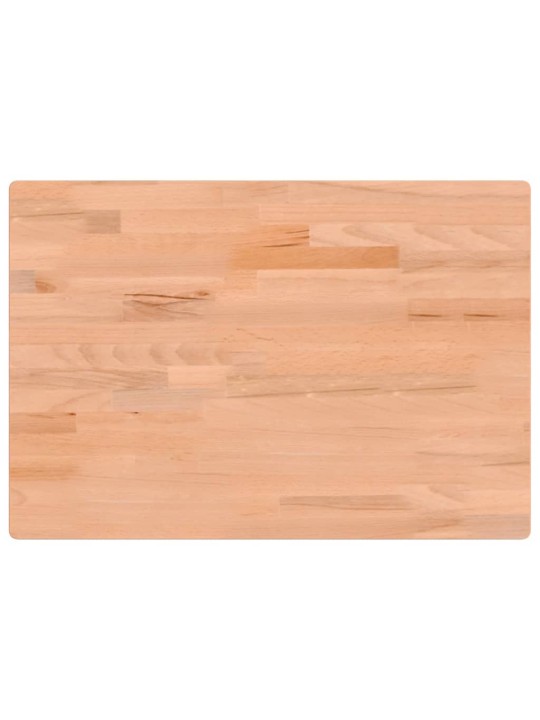 Deska psacího stolu 80 x 55 x 2,5 cm masivní bukové dřevo