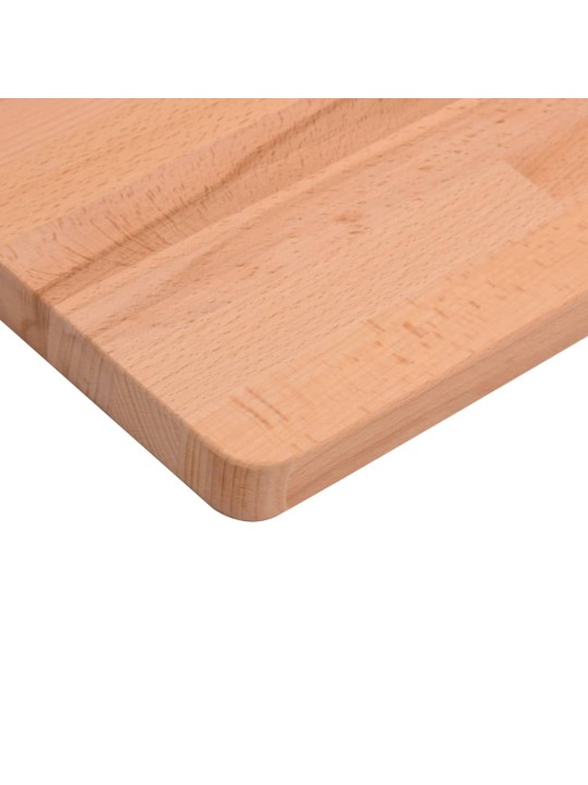 Deska psacího stolu 80 x 55 x 2,5 cm masivní bukové dřevo