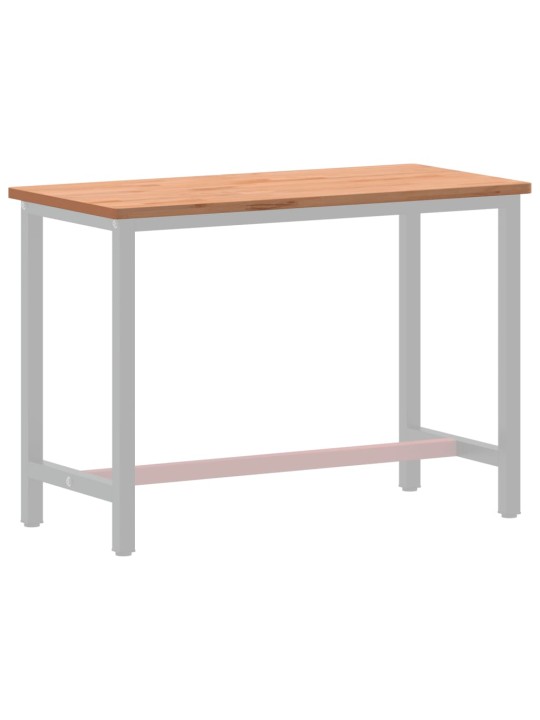 Deska psacího stolu 115 x 55 x 2,5 cm masivní bukové dřevo