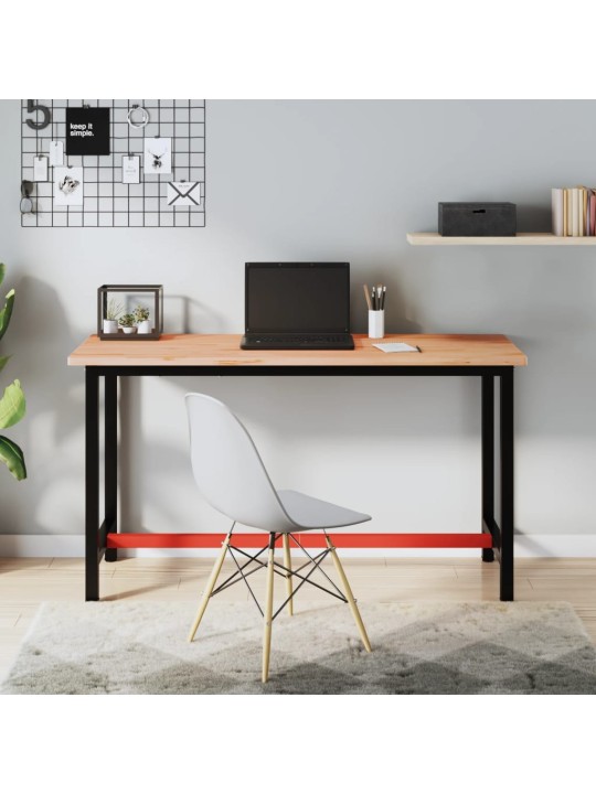 Deska psacího stolu 150 x 55 x 2,5 cm masivní bukové dřevo