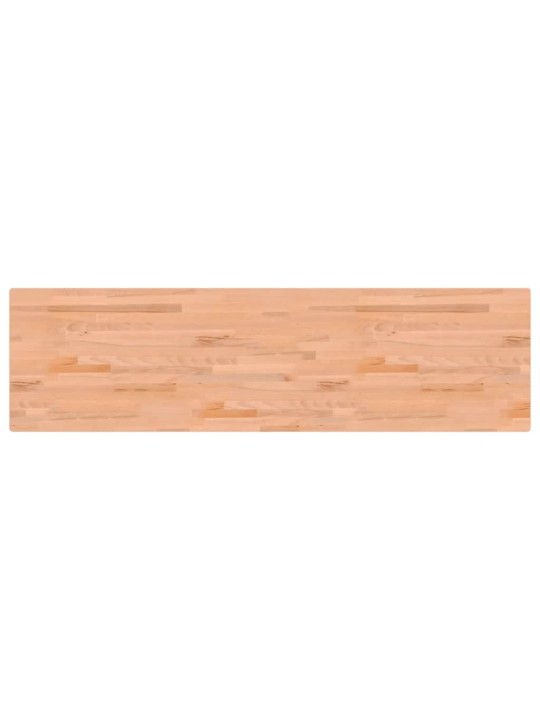 Deska psacího stolu 200 x 55 x 2,5 cm masivní bukové dřevo