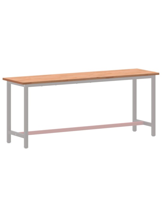 Deska psacího stolu 200 x 55 x 2,5 cm masivní bukové dřevo