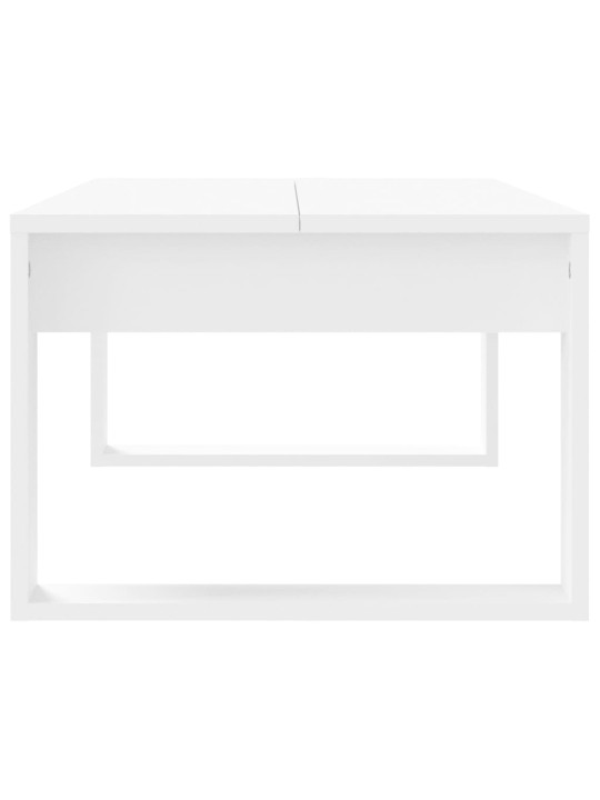Konferenční stolek bílý 102 x 50 x 35 cm kompozitní dřevo