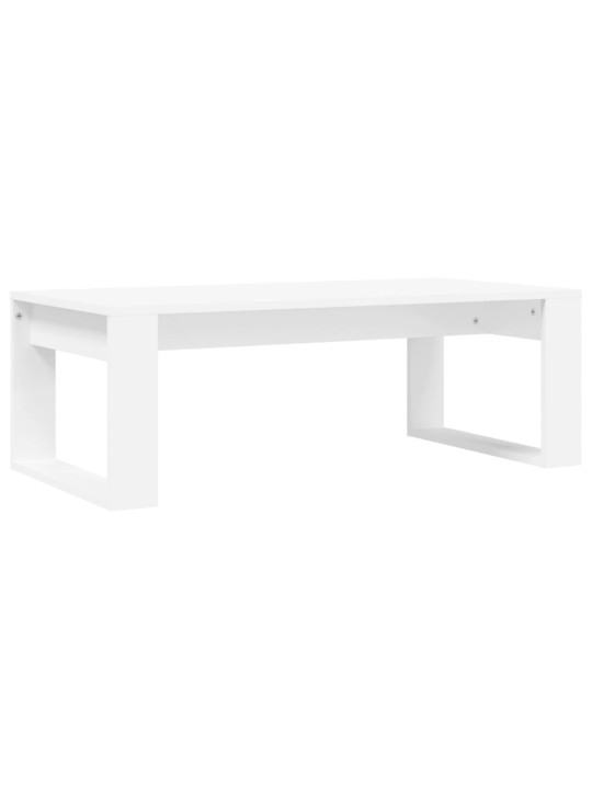 Konferenční stolek bílý 102 x 50 x 35 cm kompozitní dřevo