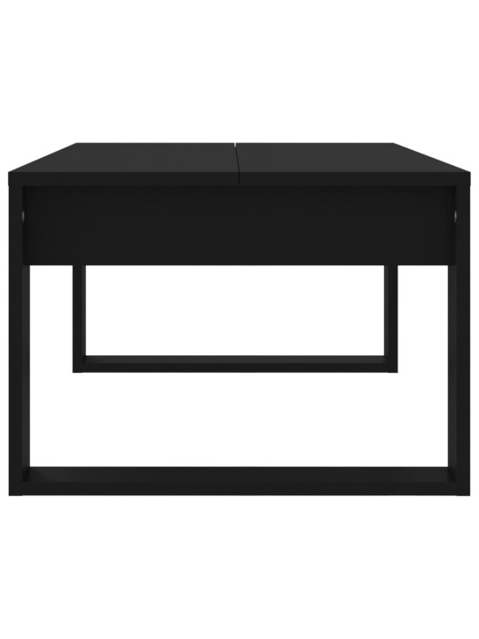 Konferenční stolek černý 102 x 35 x 50 cm kompozitní dřevo