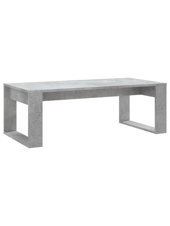 Konferenční stolek betonově šedý 102x50x35 cm kompozitní dřevo