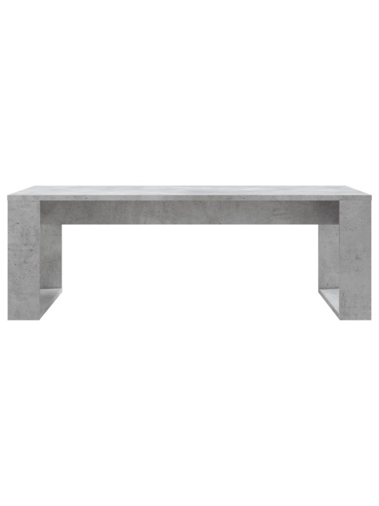Konferenční stolek betonově šedý 102x50x35 cm kompozitní dřevo