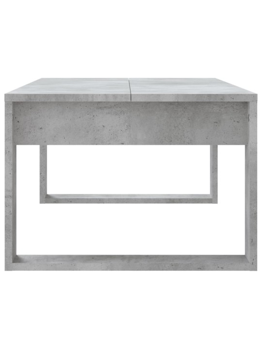 Konferenční stolek betonově šedý 102x50x35 cm kompozitní dřevo