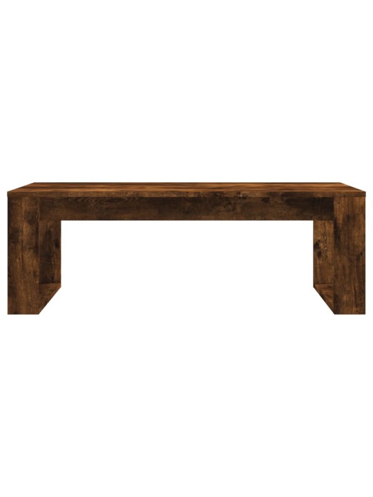 Konferenční stolek kouřový dub 102x50x35 cm kompozitní dřevo