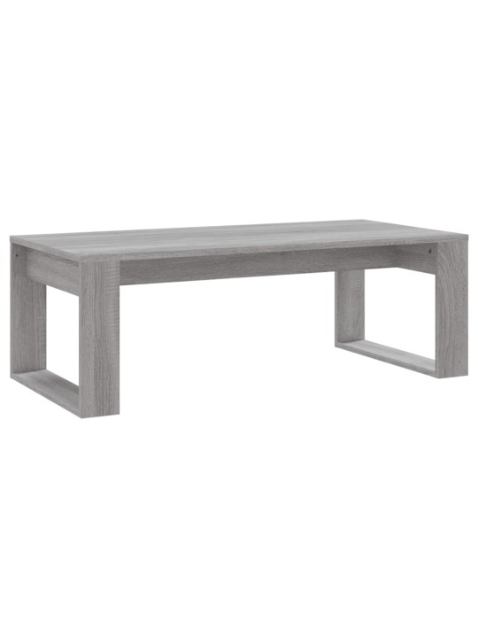 Konferenční stolek šedý sonoma 102x50x35 cm kompozitní dřevo