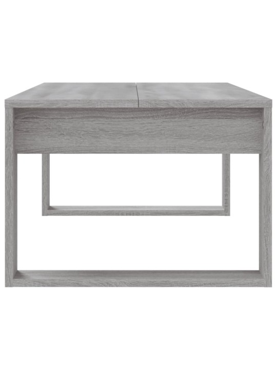 Konferenční stolek šedý sonoma 102x50x35 cm kompozitní dřevo