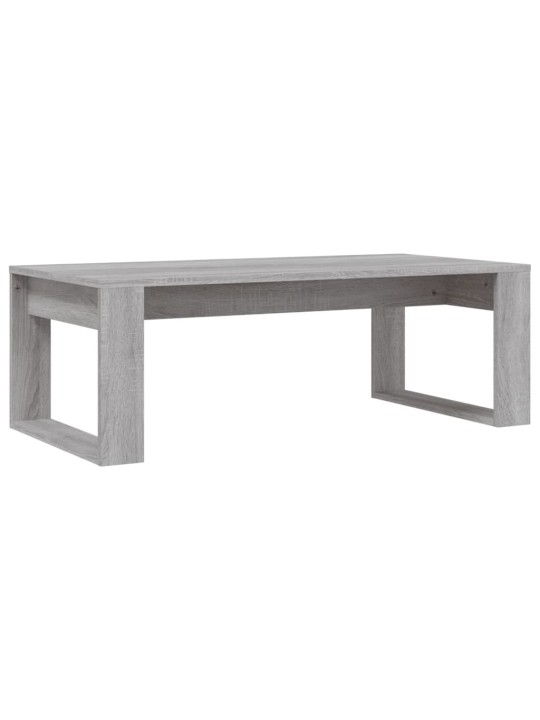 Konferenční stolek šedý sonoma 102x50x35 cm kompozitní dřevo