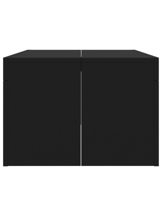 Konferenční stolek černý 102 x 50 x 36 cm kompozitní dřevo