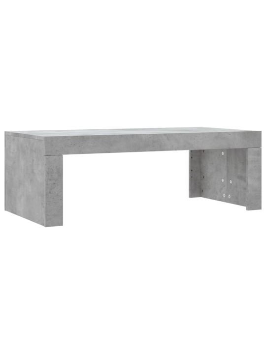 Konferenční stolek betonově šedý 102x50x36 cm kompozitní dřevo