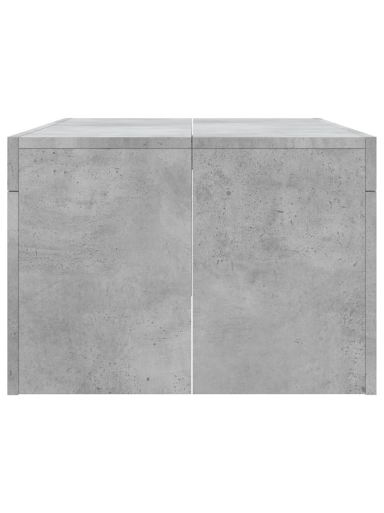 Konferenční stolek betonově šedý 102x50x36 cm kompozitní dřevo