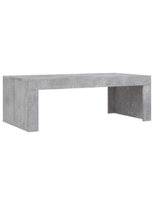Konferenční stolek betonově šedý 102x50x36 cm kompozitní dřevo