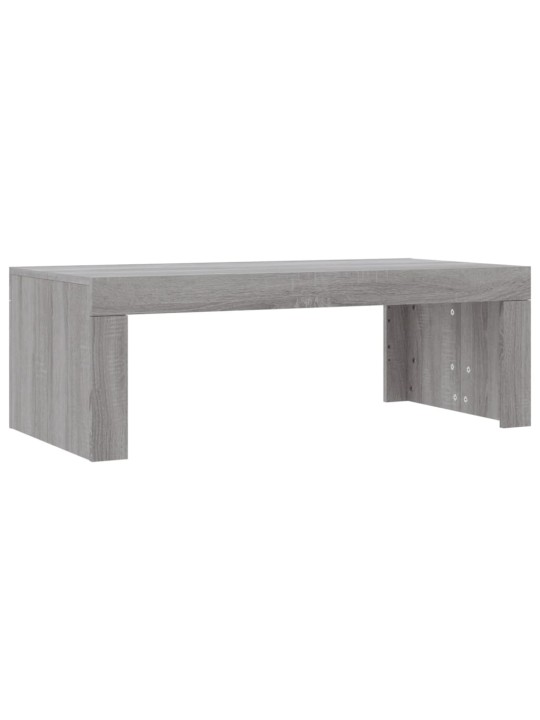Konferenční stolek šedý sonoma 102x50x36 cm kompozitní dřevo
