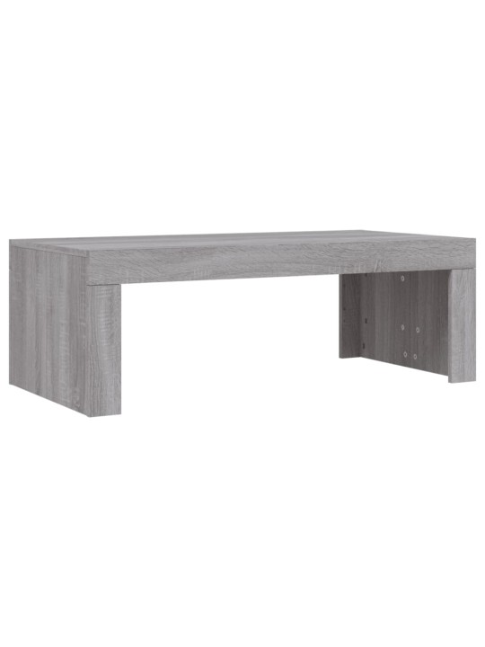 Konferenční stolek šedý sonoma 102x50x36 cm kompozitní dřevo