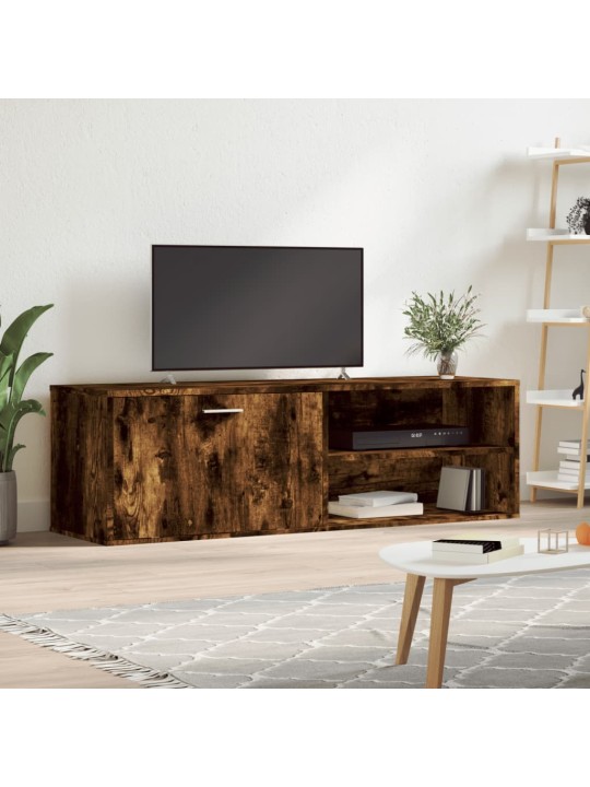 TV skříňka kouřový dub 120 x 34 x 37 cm kompozitní dřevo