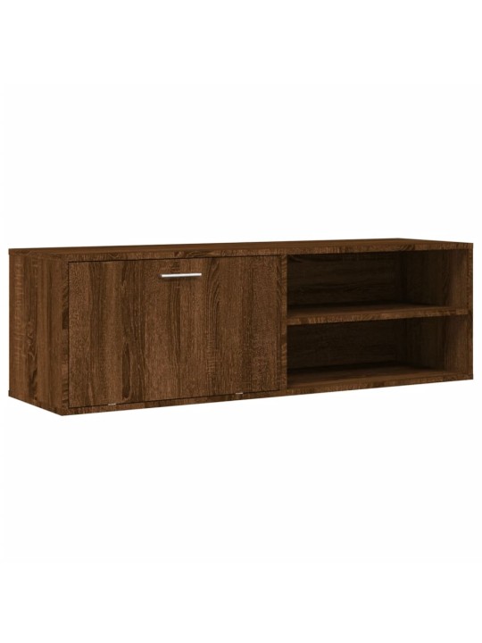 TV skříňka hnědý dub 120 x 34 x 37 cm kompozitní dřevo