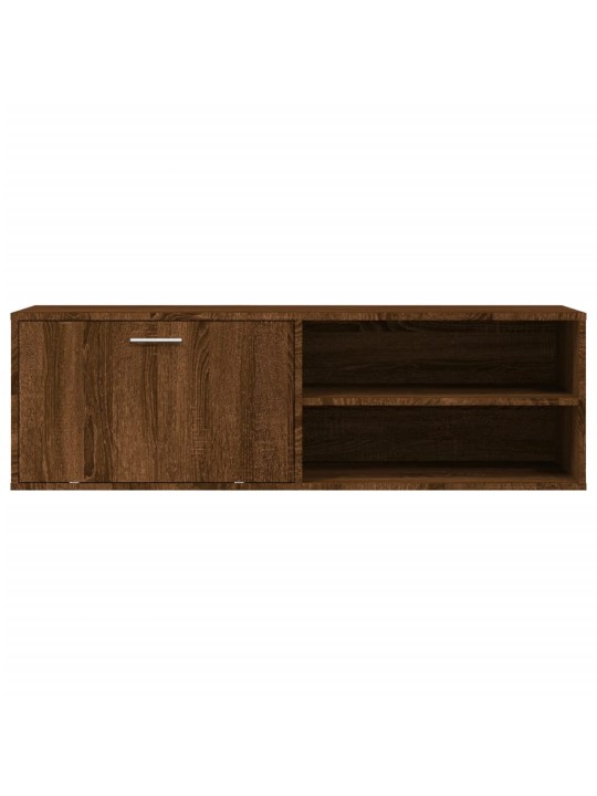 TV skříňka hnědý dub 120 x 34 x 37 cm kompozitní dřevo