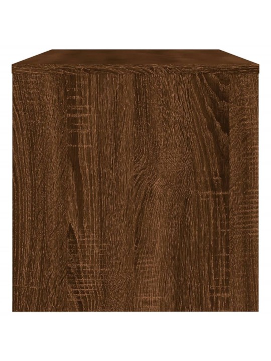 TV skříňka hnědý dub 120 x 34 x 37 cm kompozitní dřevo