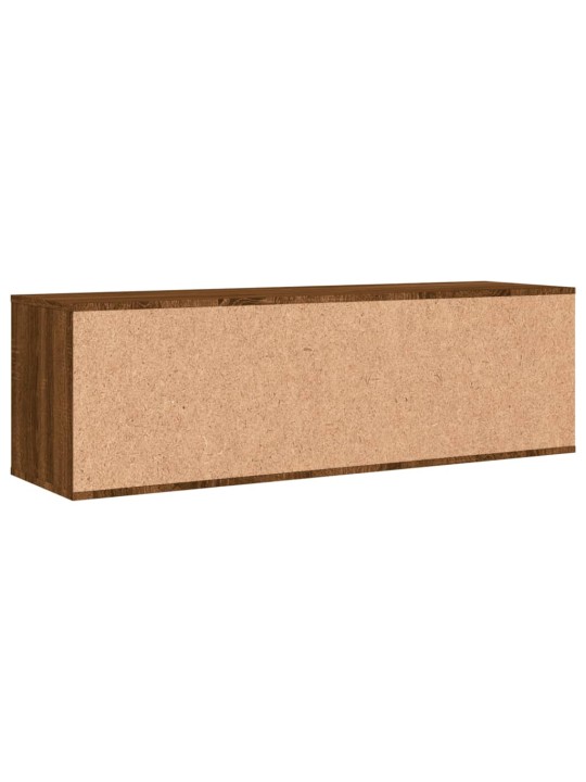 TV skříňka hnědý dub 120 x 34 x 37 cm kompozitní dřevo