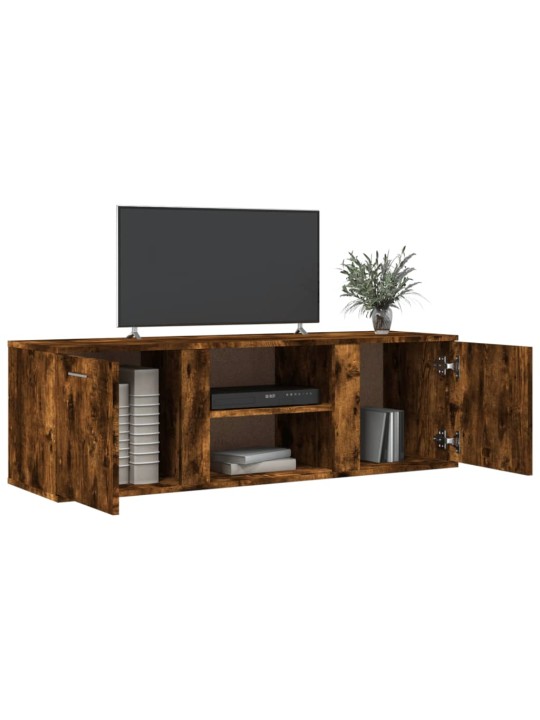 TV skříňka kouřový dub 120 x 34 x 37 cm kompozitní dřevo
