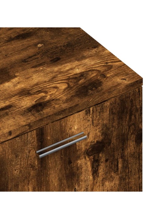TV skříňka kouřový dub 120 x 34 x 37 cm kompozitní dřevo
