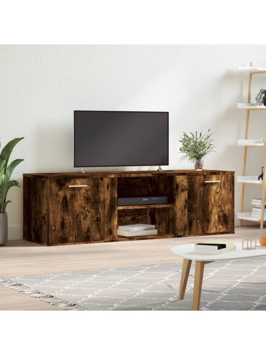TV skříňka kouřový dub 120 x 34 x 37 cm kompozitní dřevo