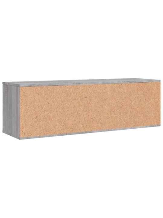 TV skříňka šedá sonoma 120 x 34 x 37 cm kompozitní dřevo