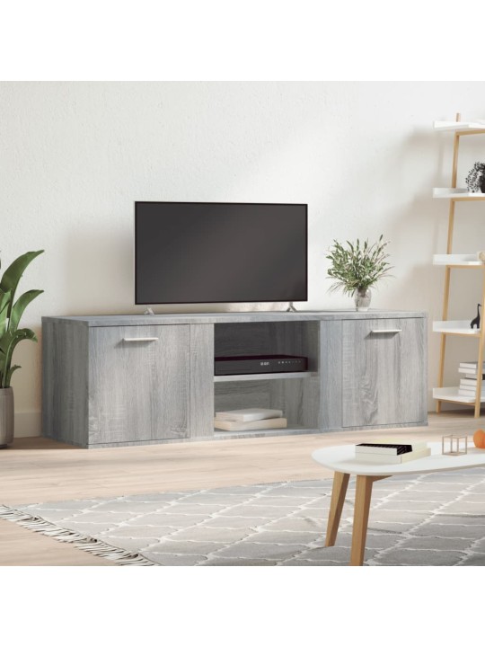 TV skříňka šedá sonoma 120 x 34 x 37 cm kompozitní dřevo