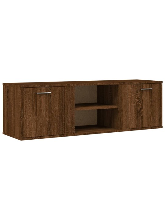 TV skříňka hnědý dub 120 x 34 x 37 cm kompozitní dřevo