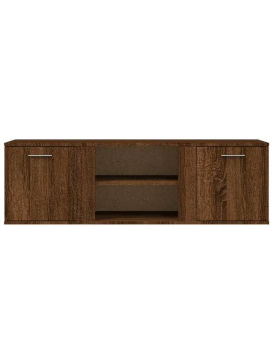 TV skříňka hnědý dub 120 x 34 x 37 cm kompozitní dřevo
