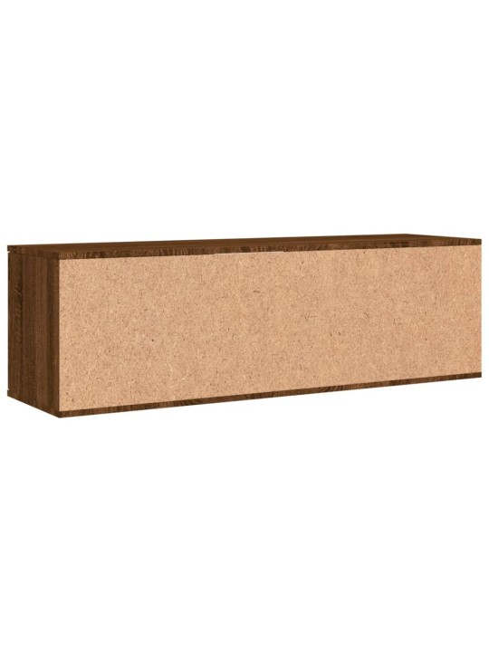 TV skříňka hnědý dub 120 x 34 x 37 cm kompozitní dřevo