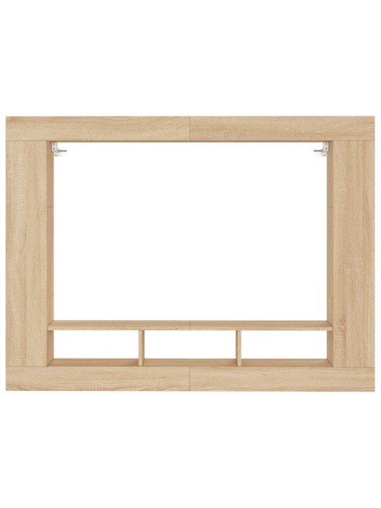 TV skříňka dub sonoma 152 x 22 x 113 cm kompozitní dřevo
